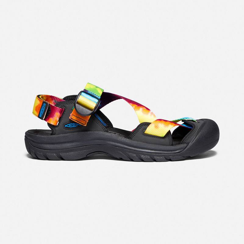 Keen Zerraport II Trekkingsandalen Herren DE-85234 Multi Tye-dye/Black - Keen Herrenschuhe Bunt